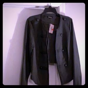 Torrid cropped jacket